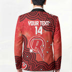 Melbourne Renegades NAIDOC Week 2026 Custom Blazer 50 Years Deadly Indigenous Art Glitter Effect