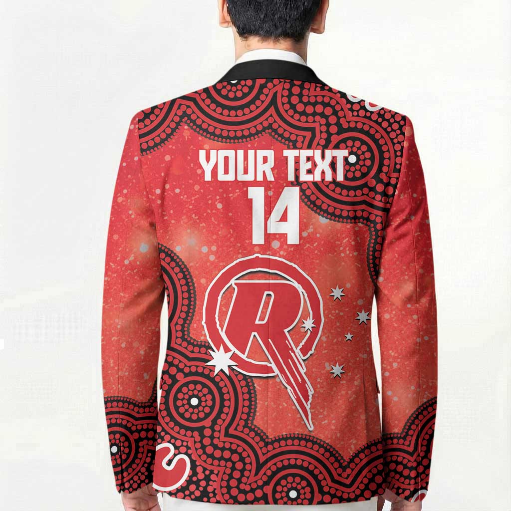 Melbourne Renegades NAIDOC Week 2026 Custom Blazer 50 Years Deadly Indigenous Art Glitter Effect