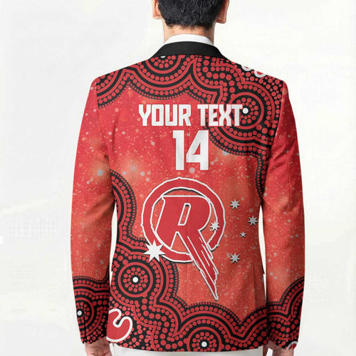 Melbourne Renegades NAIDOC Week 2026 Custom Blazer 50 Years Deadly Indigenous Art Glitter Effect