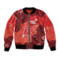 Melbourne Renegades NAIDOC Week 2026 Custom Bomber Jacket 50 Years Deadly Indigenous Art Glitter Effect