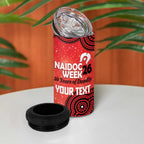 Melbourne Renegades NAIDOC Week 2026 Custom 4 in 1 Can Cooler Tumbler 50 Years Deadly Indigenous Art Glitter Effect