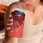 Melbourne Renegades NAIDOC Week 2026 Custom 4 in 1 Can Cooler Tumbler 50 Years Deadly Indigenous Art Glitter Effect