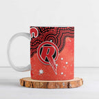 Melbourne Renegades NAIDOC Week 2026 Custom Ceramic Mug 50 Years Deadly Indigenous Art Glitter Effect