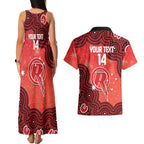 Melbourne Renegades NAIDOC Week 2026 Custom Couples Matching Tank Maxi Dress and Hawaiian Shirt 50 Years Deadly Indigenous Art Glitter Effect