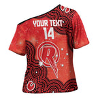 Melbourne Renegades NAIDOC Week 2026 Custom Cross Shoulder Shirt 50 Years Deadly Indigenous Art Glitter Effect