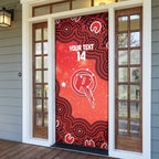 Melbourne Renegades NAIDOC Week 2026 Custom Door Cover 50 Years Deadly Indigenous Art Glitter Effect