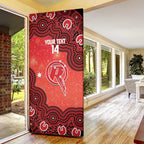 Melbourne Renegades NAIDOC Week 2026 Custom Door Cover 50 Years Deadly Indigenous Art Glitter Effect