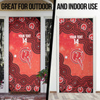 Melbourne Renegades NAIDOC Week 2026 Custom Door Cover 50 Years Deadly Indigenous Art Glitter Effect