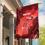 Melbourne Renegades NAIDOC Week 2026 Custom Garden Flag 50 Years Deadly Indigenous Art Glitter Effect