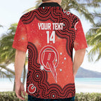 Melbourne Renegades NAIDOC Week 2026 Custom Hawaiian Shirt 50 Years Deadly Indigenous Art Glitter Effect