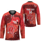 Melbourne Renegades NAIDOC Week 2026 Custom Hockey Jersey 50 Years Deadly Indigenous Art Glitter Effect