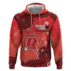 Melbourne Renegades NAIDOC Week 2026 Custom Hoodie 50 Years Deadly Indigenous Art Glitter Effect