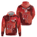 Melbourne Renegades NAIDOC Week 2026 Custom Hoodie 50 Years Deadly Indigenous Art Glitter Effect