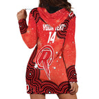 Melbourne Renegades NAIDOC Week 2026 Custom Hoodie Dress 50 Years Deadly Indigenous Art Glitter Effect