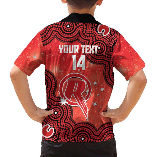 Melbourne Renegades NAIDOC Week 2026 Custom Kid Hawaiian Shirt 50 Years Deadly Indigenous Art Glitter Effect