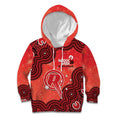Melbourne Renegades NAIDOC Week 2026 Custom Kid Hoodie 50 Years Deadly Indigenous Art Glitter Effect