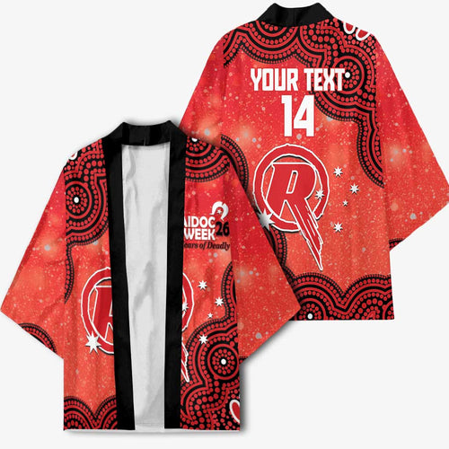 Melbourne Renegades NAIDOC Week 2026 Custom Kimono 50 Years Deadly Indigenous Art Glitter Effect