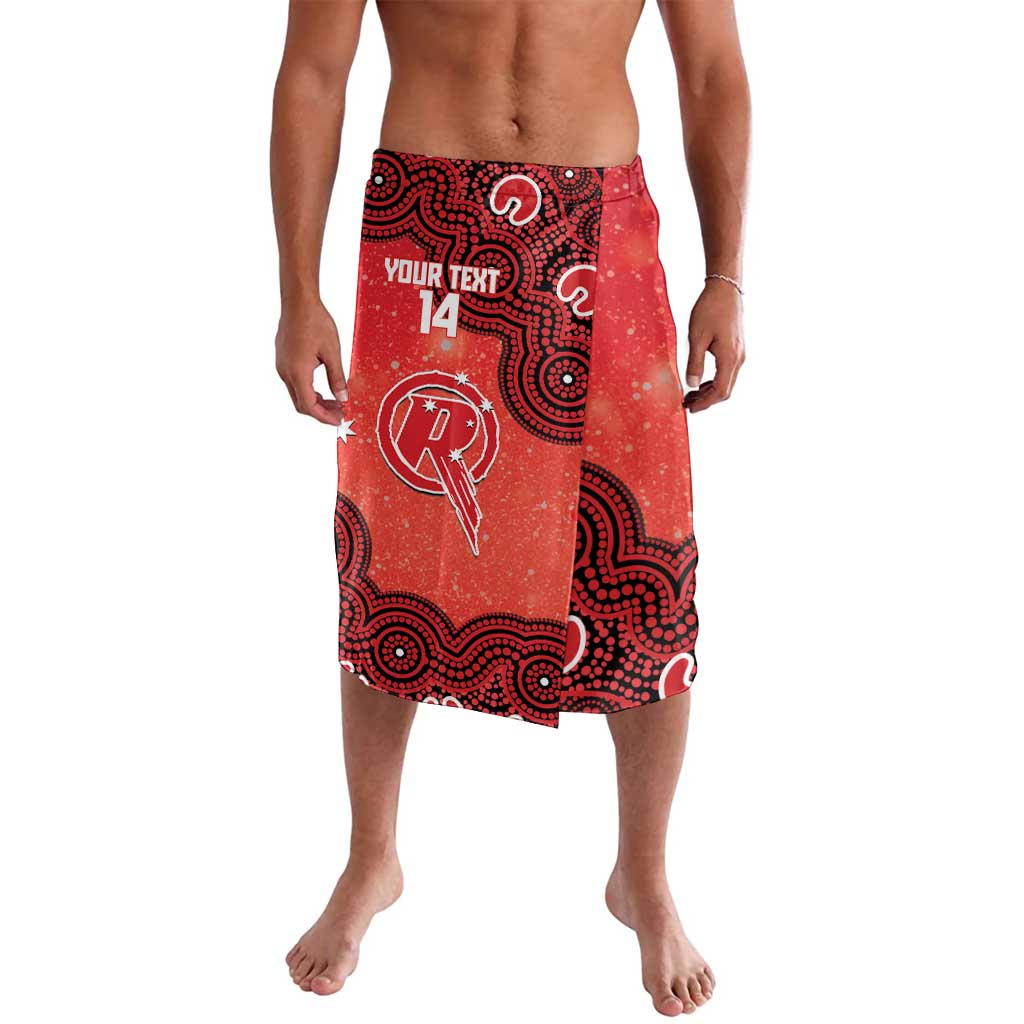 Melbourne Renegades NAIDOC Week 2026 Custom Lavalava 50 Years Deadly Indigenous Art Glitter Effect
