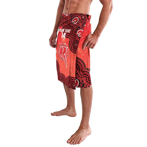 Melbourne Renegades NAIDOC Week 2026 Custom Lavalava 50 Years Deadly Indigenous Art Glitter Effect