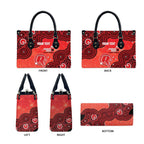 Melbourne Renegades NAIDOC Week 2026 Custom Leather Bag 50 Years Deadly Indigenous Art Glitter Effect