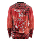 Melbourne Renegades NAIDOC Week 2026 Custom Long Sleeve Shirt 50 Years Deadly Indigenous Art Glitter Effect
