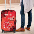 Melbourne Renegades NAIDOC Week 2026 Custom Luggage Cover 50 Years Deadly Indigenous Art Glitter Effect