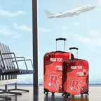 Melbourne Renegades NAIDOC Week 2026 Custom Luggage Cover 50 Years Deadly Indigenous Art Glitter Effect