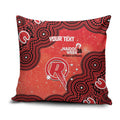 Melbourne Renegades NAIDOC Week 2026 Custom Pillow Cover 50 Years Deadly Indigenous Art Glitter Effect