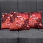 Melbourne Renegades NAIDOC Week 2026 Custom Pillow Cover 50 Years Deadly Indigenous Art Glitter Effect