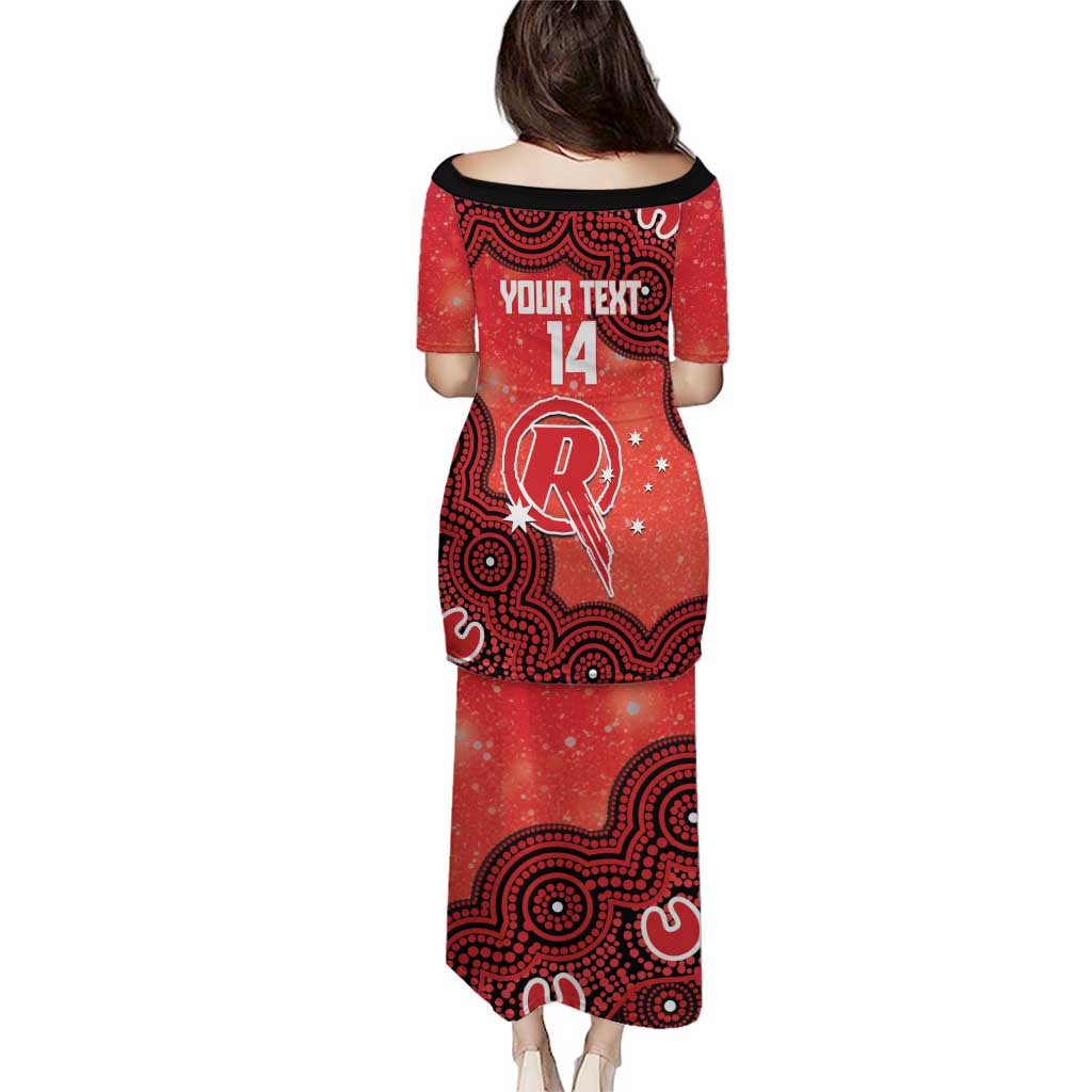 Melbourne Renegades NAIDOC Week 2026 Custom Puletasi 50 Years Deadly Indigenous Art Glitter Effect