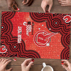 Melbourne Renegades NAIDOC Week 2026 Custom Puzzle 50 Years Deadly Indigenous Art Glitter Effect