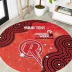 Melbourne Renegades NAIDOC Week 2026 Custom Round Carpet 50 Years Deadly Indigenous Art Glitter Effect