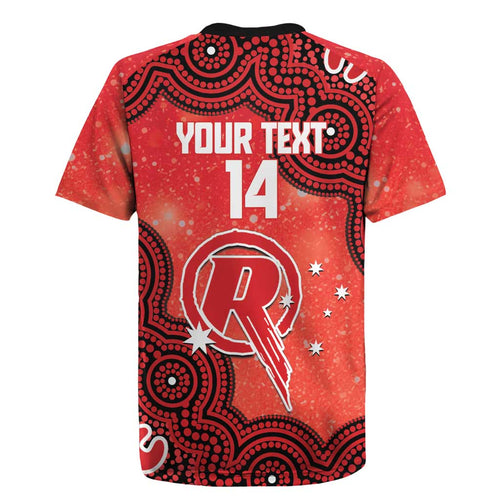 Melbourne Renegades NAIDOC Week 2026 Custom Rugby Jersey 50 Years Deadly Indigenous Art Glitter Effect