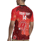 Melbourne Renegades NAIDOC Week 2026 Custom Rugby Jersey 50 Years Deadly Indigenous Art Glitter Effect