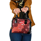 Melbourne Renegades NAIDOC Week 2026 Custom Shoulder Handbag 50 Years Deadly Indigenous Art Glitter Effect