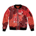 Melbourne Renegades NAIDOC Week 2026 Custom Sleeve Zip Bomber Jacket 50 Years Deadly Indigenous Art Glitter Effect