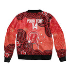 Melbourne Renegades NAIDOC Week 2026 Custom Sleeve Zip Bomber Jacket 50 Years Deadly Indigenous Art Glitter Effect