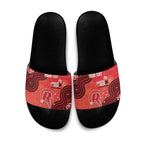 Melbourne Renegades NAIDOC Week 2026 Custom Slide Sandals 50 Years Deadly Indigenous Art Glitter Effect
