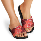 Melbourne Renegades NAIDOC Week 2026 Custom Slide Sandals 50 Years Deadly Indigenous Art Glitter Effect