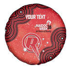 Melbourne Renegades NAIDOC Week 2026 Custom Spare Tire Cover 50 Years Deadly Indigenous Art Glitter Effect
