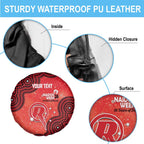 Melbourne Renegades NAIDOC Week 2026 Custom Spare Tire Cover 50 Years Deadly Indigenous Art Glitter Effect
