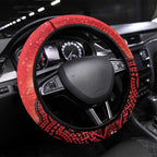Melbourne Renegades NAIDOC Week 2026 Steering Wheel Cover 50 Years Deadly Indigenous Art Glitter Effect