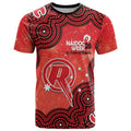 Melbourne Renegades NAIDOC Week 2026 Custom T Shirt 50 Years Deadly Indigenous Art Glitter Effect