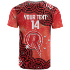 Melbourne Renegades NAIDOC Week 2026 Custom T Shirt 50 Years Deadly Indigenous Art Glitter Effect