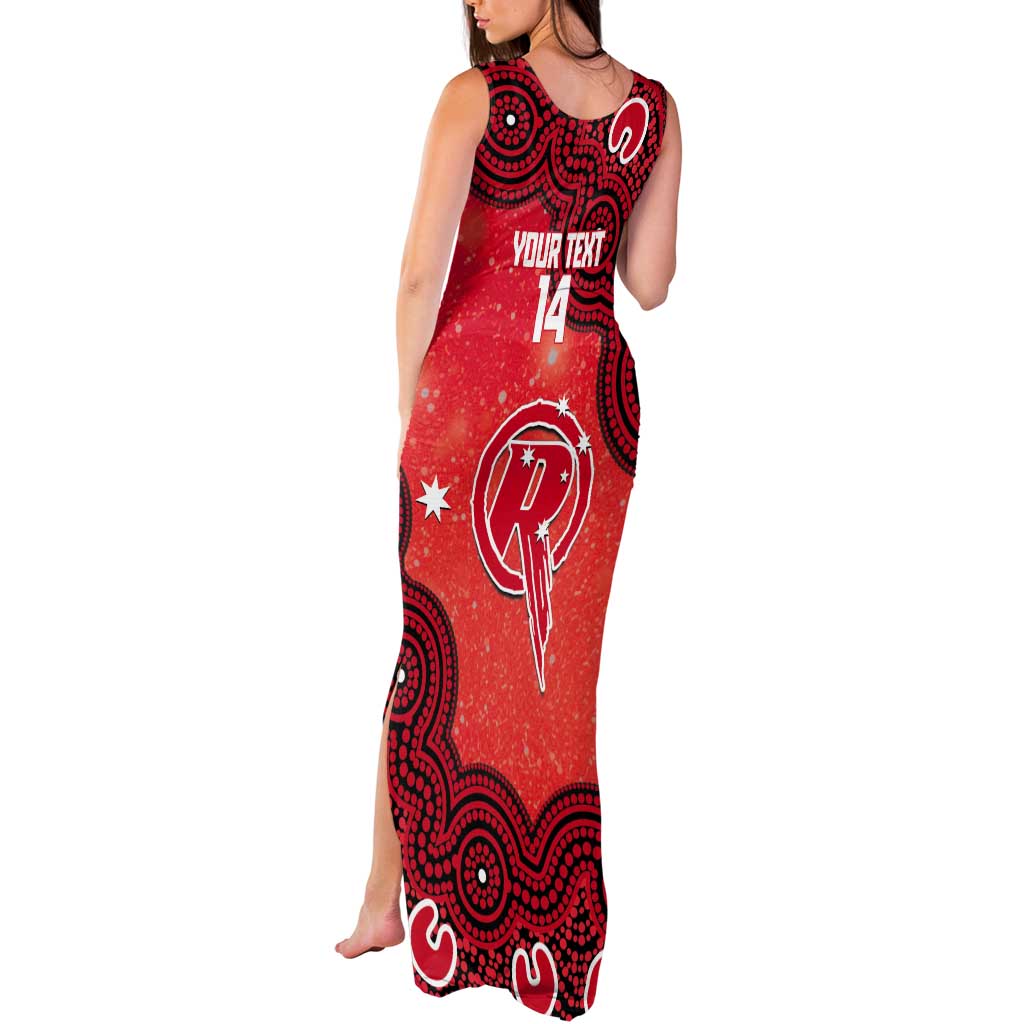 Melbourne Renegades NAIDOC Week 2026 Custom Tank Maxi Dress 50 Years Deadly Indigenous Art Glitter Effect