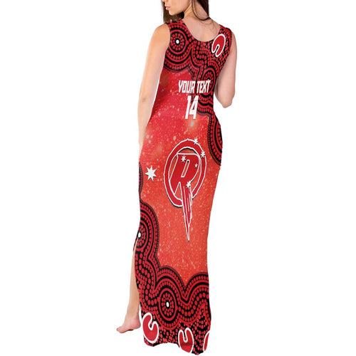 Melbourne Renegades NAIDOC Week 2026 Custom Tank Maxi Dress 50 Years Deadly Indigenous Art Glitter Effect