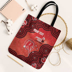 Melbourne Renegades NAIDOC Week 2026 Custom Tote Bag 50 Years Deadly Indigenous Art Glitter Effect