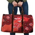Melbourne Renegades NAIDOC Week 2026 Custom Travel Bag 50 Years Deadly Indigenous Art Glitter Effect