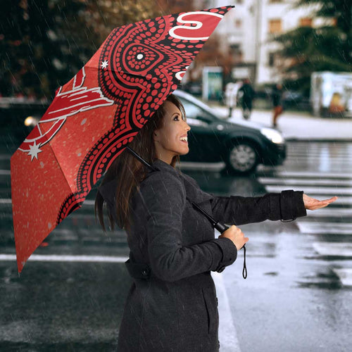 Melbourne Renegades NAIDOC Week 2026 Custom Umbrella 50 Years Deadly Indigenous Art Glitter Effect