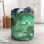 Melbourne Stars NAIDOC Week 2026 Custom Laundry Basket 50 Years Deadly Indigenous Art Glitter Effect